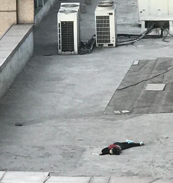 2月28日7时许 北京市大兴区林肯公园附近一女子坠楼