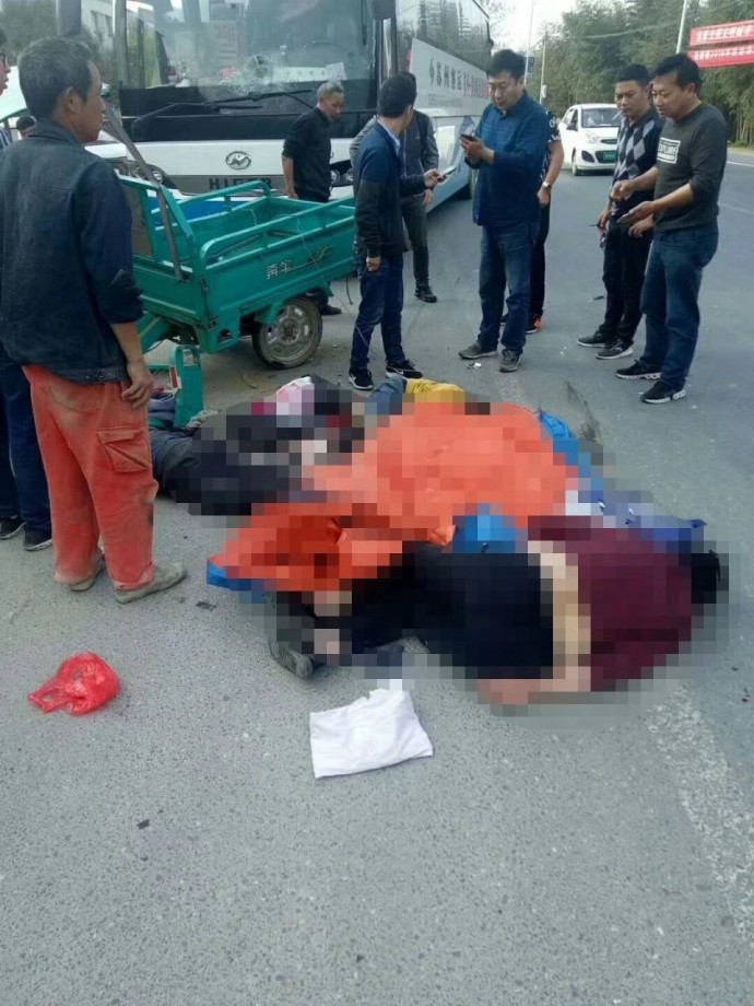 安徽省宣城市广德县杨滩五合路口发生交通事故致3人死亡