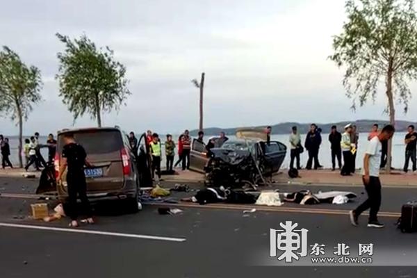 黑龙江省哈尔滨市呼兰区景观大道附近两车相撞致5死7伤